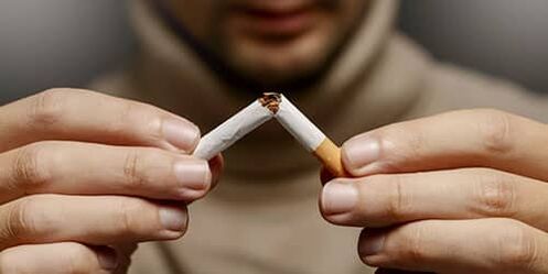 Odvykání cigaret může snít o zbavení se špatného návyku. 