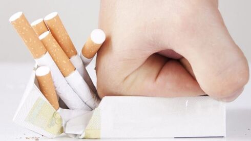 Náhlé ukončení kouření, které způsobuje poruchy ve fungování těla
